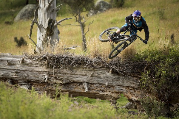 Brandon Semenuk in mountain biking film NotBad, shot on location in and around Queenstown (credit: Sterling Lorence).